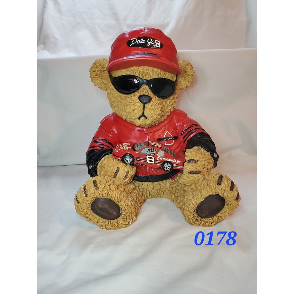 Dale Earnhardt Jr Resin Bear 0178